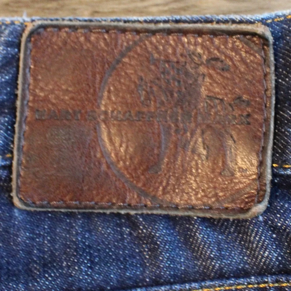 Hart Schaffner Marx Men’s Jeans Dark Indigo Straight Leg Denim Size 36x30 - Picture 3 of 8